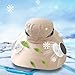 Hat with Fans Solar Power, Fan Hat, Solar & USB Charging, Strong Wind, Sun Protection, Enhancing Ventilation