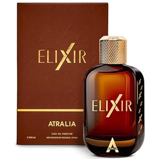Atralia Elixir Eau de Parfum 100ML | Fresh Amber Woody Perfume for Men | Long Lasting Fragrance with Mint, Lavender, Bergamot, Amber & Vanilla