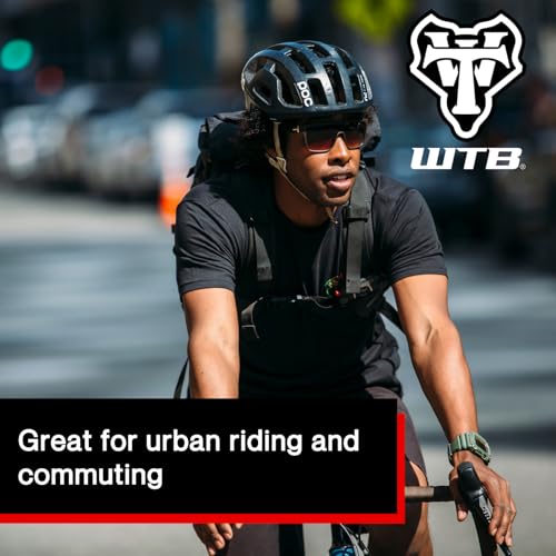WTB Comfort Bike Saddle, Plush Thick Padding & Sporty Contoured Shape, 174mm x 270mm, Extra Wide Profile, DNAx Padding & Microfiber Cover, Steel Rails, 390g, Ideal for Cruiser & Leisure Riders