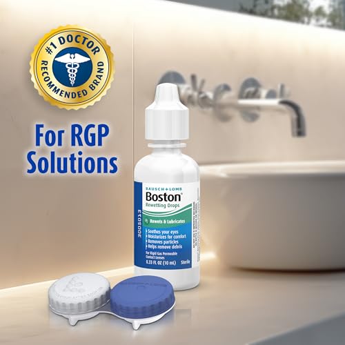 image for Boston Rewetting Drops for Rigid Gas Permeable (RGP) Lens, Moisturizes