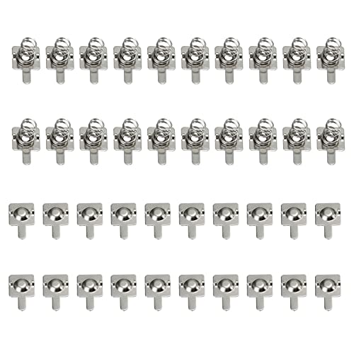 100 Pièces Ressorts De Batterie AA Nickelés - Kit Plaques Contact Pour Remplacement - 10 Tailles - Glarks
