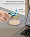 TOZO 2024 Upgraded W1 Wireless Charger 15W Max Fast Wireless Charging Pad Compatible with iPhone 15/15 Plus/15 Pro Max/14/13/SE/12 Series, Samsung Galaxy S24/S23/S22 Series (No AC Adapter), Champagne