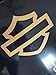 Motorcycle Bar and Shield Design #1 Vinyl Decal Sticker Car HD Moto Club Biker 5
