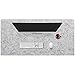 Produktbild Schreibtischunterlage Filz Große Antistatisch Filz Mauspad Mausunterlage Schreibtisch Laptop Mouse Filzpad Kratzfest Gaming und Office Laptop-120x60cm-Hellgrau