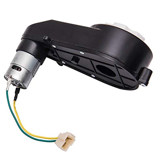 JIARUIXIN 24V555 18000RPM Gearbox with 24V DC Motor for Kids Ride on Car SUV Parts, Electric Motor with Gear Box RS550 24 Volt Motor Match Children Ride on Toys Accessories