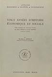  Vingt années d\'histoire économique et sociale: Table analytique des \"Annales\" fondées par Marc Bloch et Lucien Febvre, 1929-1948