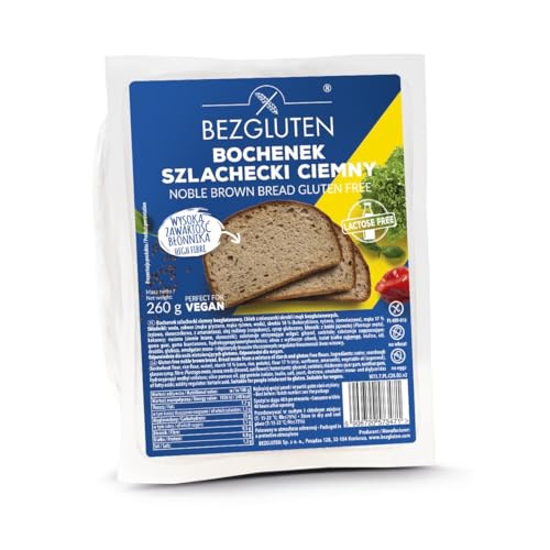 Edler Dunkler Laib 260g – Laktosefrei, Ohne Weizenstärke, Glutenfrei, Ohne Ei, Vegan Bezgluten