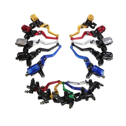 Levier de maître-cylindre moto en aluminium de haute précision 7/8'' - 3