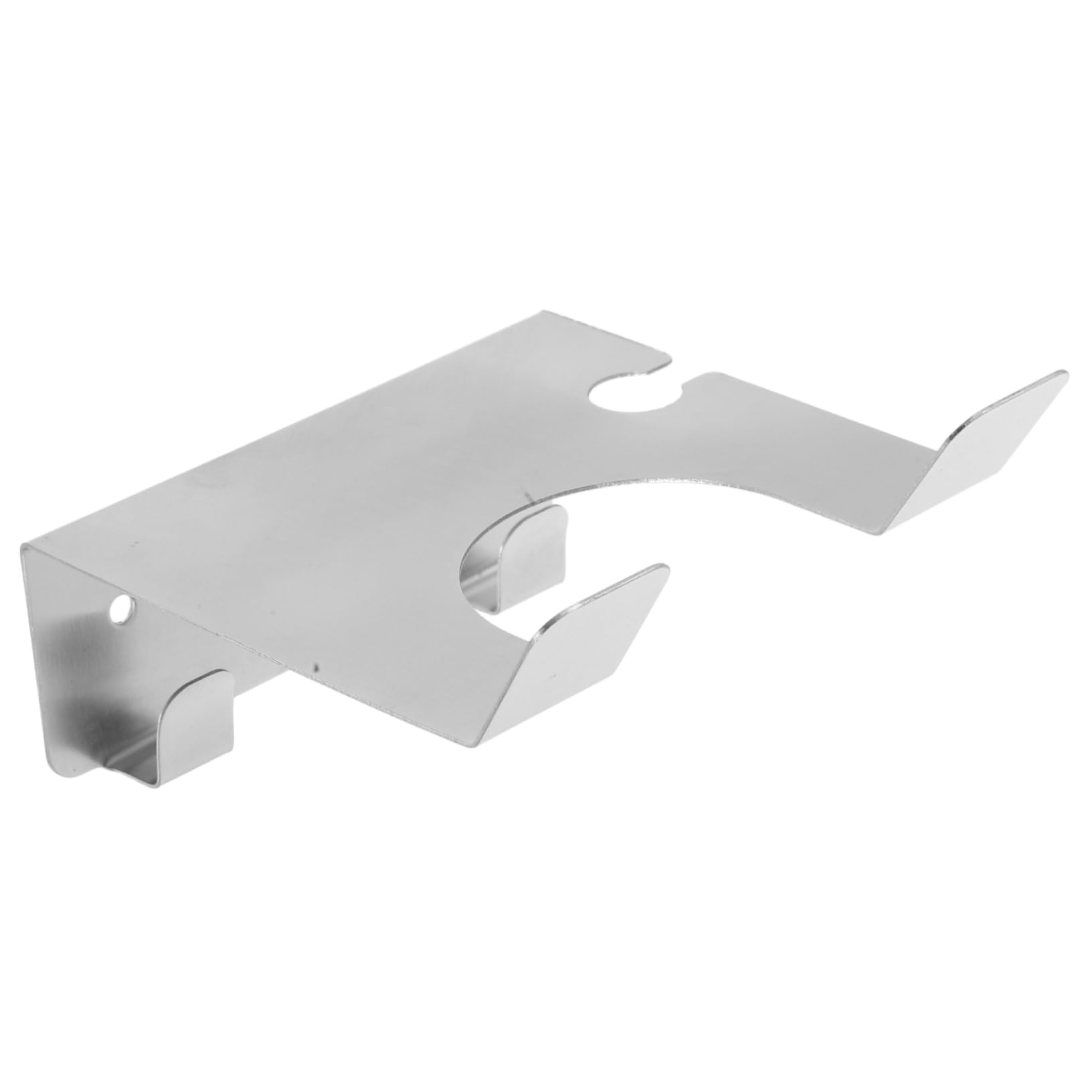 Ciieeo Hair Dryer Holder for Bathroom Wall Mount Hair Dryer Rack Stainless Steel Modern Design