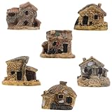 Solides et esthétiques : ces figurines de maisons en résine sont durables et légères, garantissant ainsi la beauté de votre maisonnette de jardin miniature et de votre décor de mini-maisons année après année