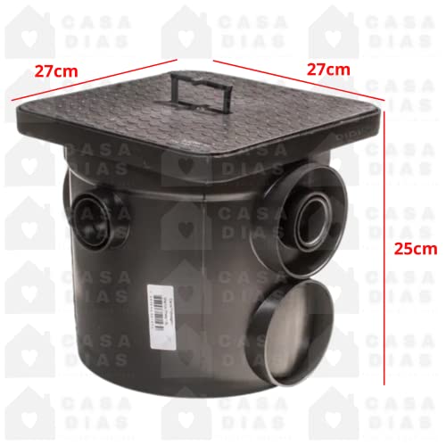 Caixa Passagem 250 X 225 X 75 Mallton