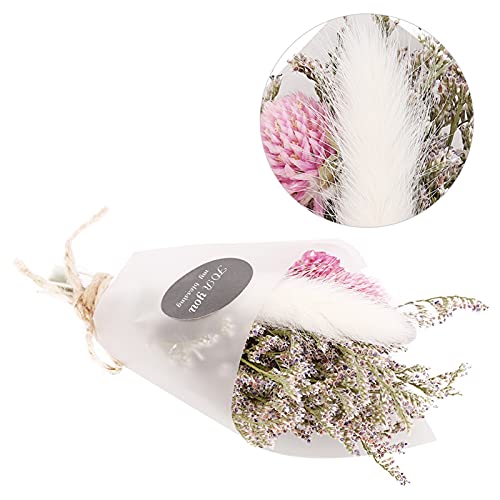 Ramo de flores secas natural para decoración miniatura 2
