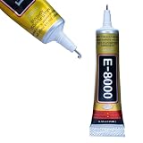 Rosfix Colla Universale E-8000 15ml – Alta Precisione, Flessibile e Resistente | Per Elettronica, Gioielli, Ceramica, Plastica, Vetro | Adesivo Multiuso Professionale