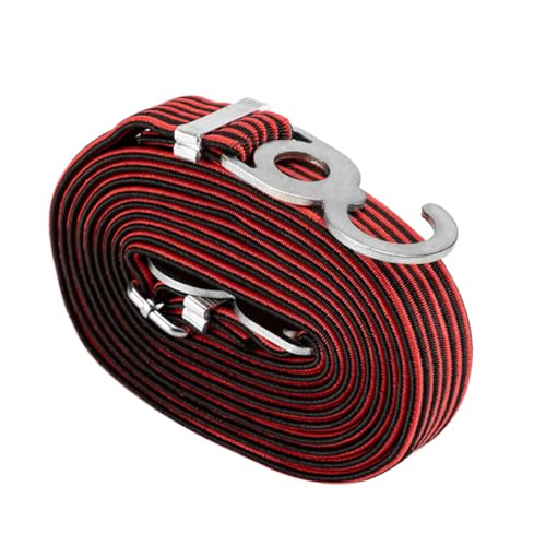 LOORGVEL 摩托? 電動車 自転車用固定ベルト 伸縮性強化 荷物落下防止 耐久性素材 使用簡単 バイク荷締め アウトドア 運搬適用