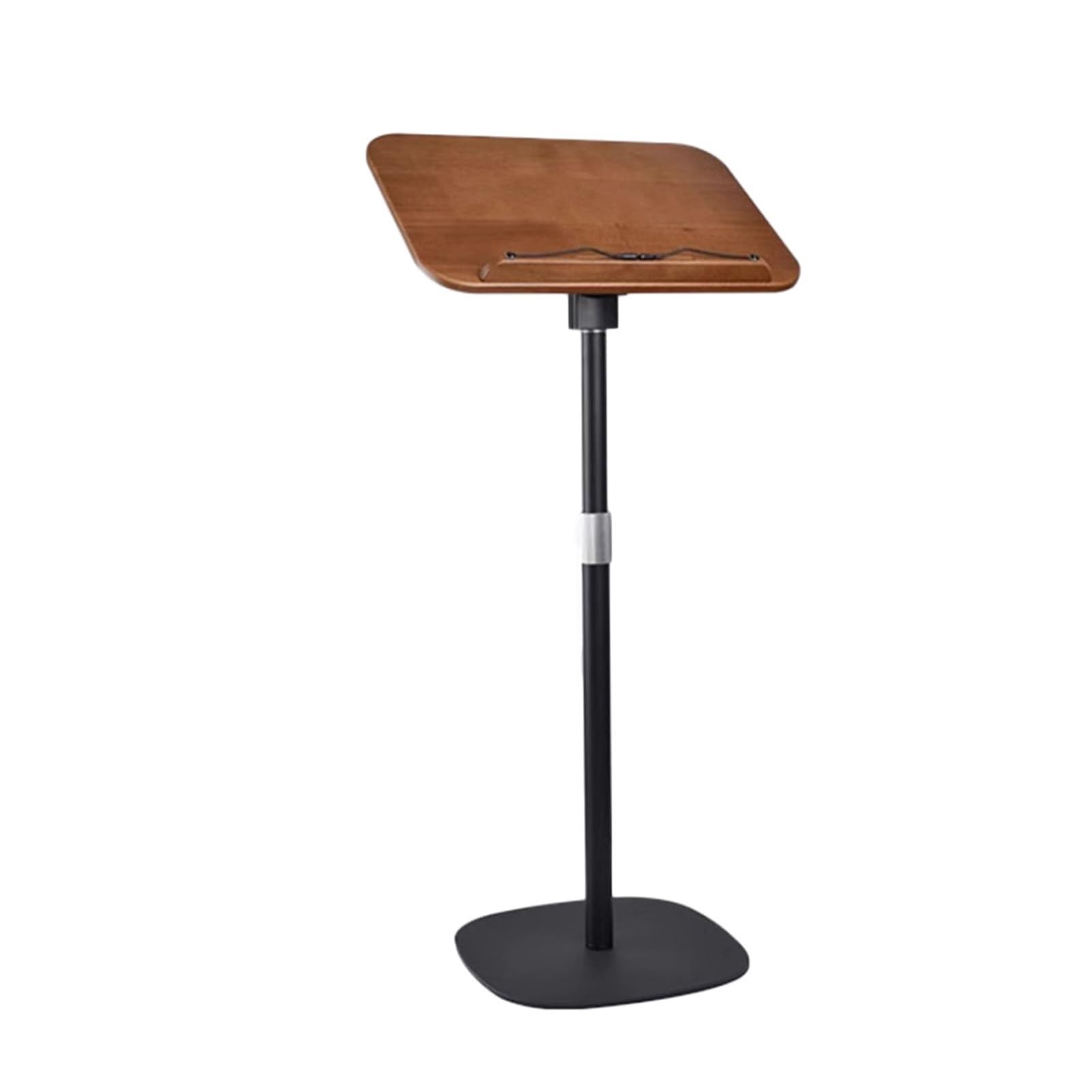 Générique Pupitre de Lecture réglable avec Pinces à Pages, Hauteur 50-170 cm, idéal pour Le Bureau à Domicile ou la Salle de Musique, Couleur Noire, Support de Lecture Portable