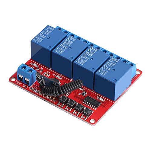 Módulo de controle remoto, módulo receptor de travamento automático sem fio de controle manual 4CH,