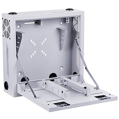 Kenuco - Caja De Seguridad Dvr De Acero Resistente Con Ventilador Y Parte Superior Abierta Kenuco - Caja De Seguridad Dvr De Acero Resistente Con Ventilador Y Parte Superior Abierta