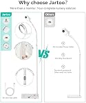 Jartoo Support de support de plancher de moniteur bébé Compactible pour HelloBaby HB65/HB40/HB6550/HB6560/HB66/HB6339HB6550 Pro, Momcozy, VAVA,Hauteur réglable & Base stable, pas d'outils ou de dommages muraux