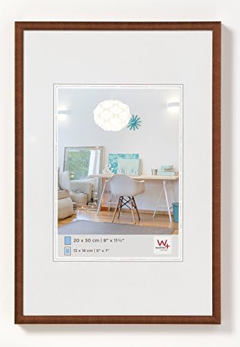 walther design KV824G New Lifestyle Plastikowa ramka na zdjęcia, 18x24 cm, złota