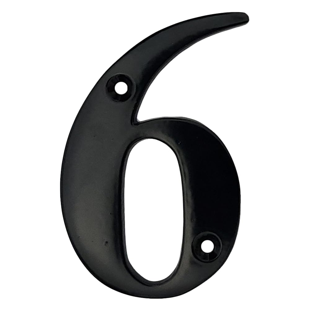 A10SHOP Doris 3-Inch Brass Metal Letters Address Signs For Houses Mailbox Numbers House Numbers For Outside House Numbers Address Sign For Outdoor Sign Door Numbers (Number 5, Satin Black) — Amazon image 15