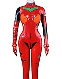 Asuka Langley Soryu Cosplay Costume for Women Girls Men Adult Anime Outfit Halloween Party Stage Performance Clothes (Female XL)