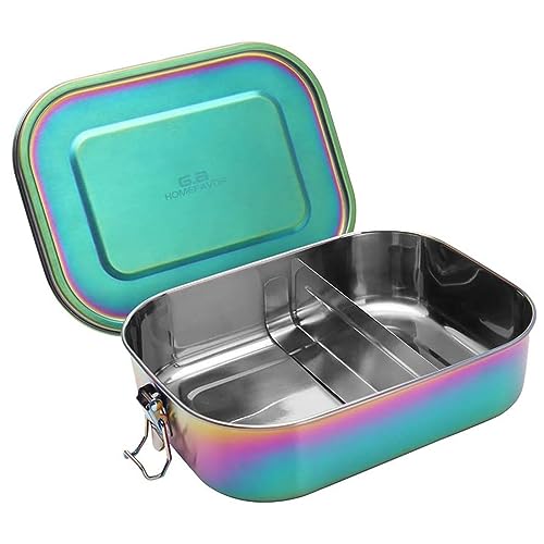 G.A Homefavor Stainless Steel Lunch Box, Stainless Steel Leak-Resistant Bento Box thumb #6