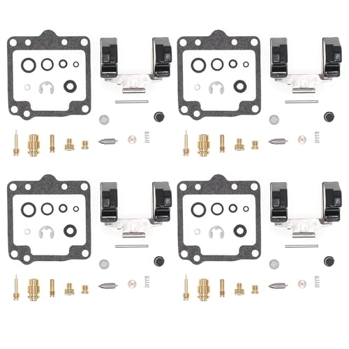 4 �Z�b�g �ɓK������ GS750 GS750E GS750L GS750T 1980 1981 1982 1983 �L���u���^�[�C���L�b�g�Y�������č\�z�Z�b�g�t���[�g�K�X�P�b�g