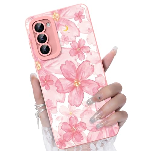 CASBST for Galaxy S20 FE 5G Phone Case, Cherry Blossom Pattern, Pink