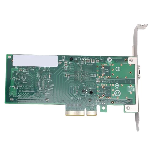 Tarjeta adaptadora de red PCI E X4 de 10GB con puerto SFP+ único y controlador 82599EN para servidor miniatura 7
