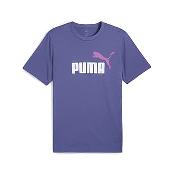 PUMA Mens Essentials 2 Color No. 1 Logo Tee Casual Tops PUMA Mens Essentials 2 Color No. 1 Logo Tee Casual Tops