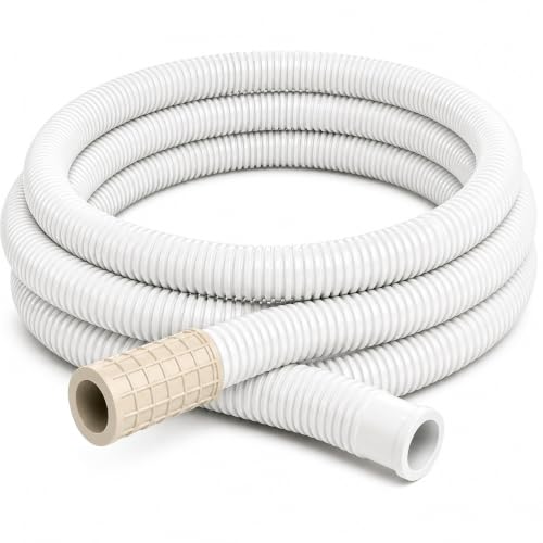 Image of AC Drain Pipe 5 Meter for Air Conditioner Water Outlet | Durable & Flexible PVC Pipe | Compatible with Split AC & Window AC
