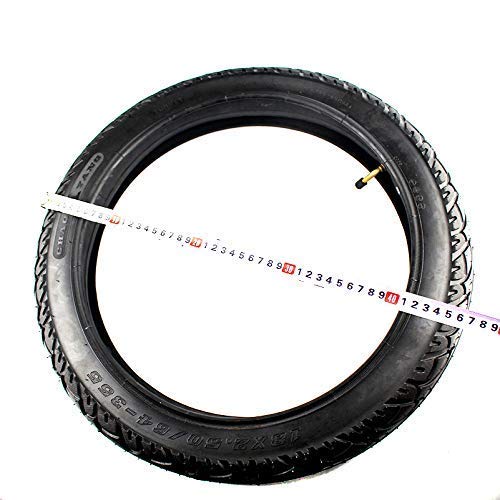 Neumáticos de Scooter eléctrico,18x2.50/64-355 Neumático Interior y Exterior para Bicicleta eléctrica,Motocicleta,batería,Triciclo