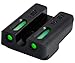 TRUGLO TFX Pro Tritium and Fiber Optic Xtreme Handgun Sights for FN Pistols, FNH FNP-9, FNX-9 and FNS-9, Black, One Size