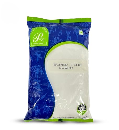 Image of Rahul Sugar Fine Sugar (Pack of 2) Pure and Natural Sweetener Chemical Free Sulphurless No Color, No Preservatives -2kg