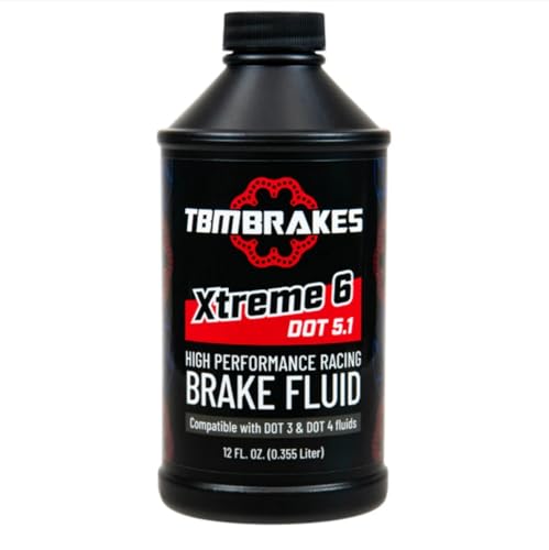 TBM DOT 5.1 Extreme 6 High Temp Brake Fluid 1 Pint 7-0102