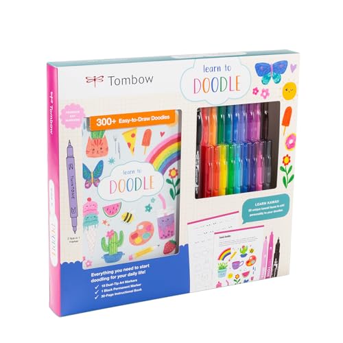 Tombow 72517 Learn to Doodle Kit