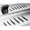 Knife-Set-15-PCS-Kitchen-Knife-Set-with-Built-in-Knife-Sharpener-Block-Stainless-Steel-Knife-Block-Set-Dishwasher-Safe-Elegant-Box-for-Men-Women-White Knife Set - 15 PCS Kitchen Knife Set with Built-in Knife Sharpener Block - Stainless Steel Knife Block Set - Dishwasher Safe, Elegant Box for Men Women, White
