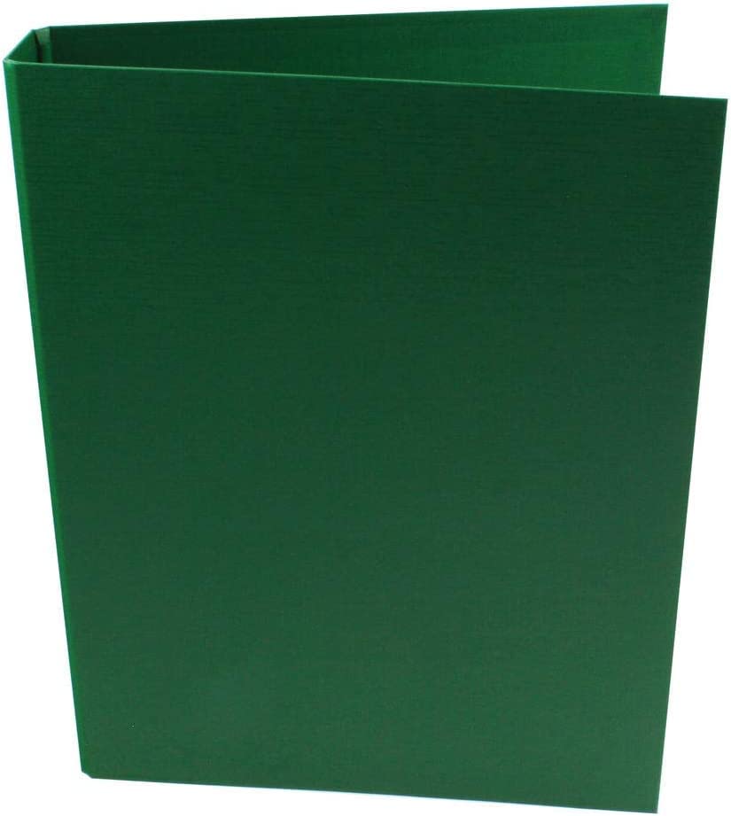 Indigo® A4 2 Ring Binder File Folder - Dark Green Pack 10