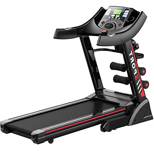 Image of Treadmill Walking Household Mute Treadmill, Foldable Multi-Functional, Home Fitness Workout Aids