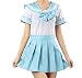WenHong Japan School Uniform Dress Cosplay Costume Anime Girl Lady Lolita