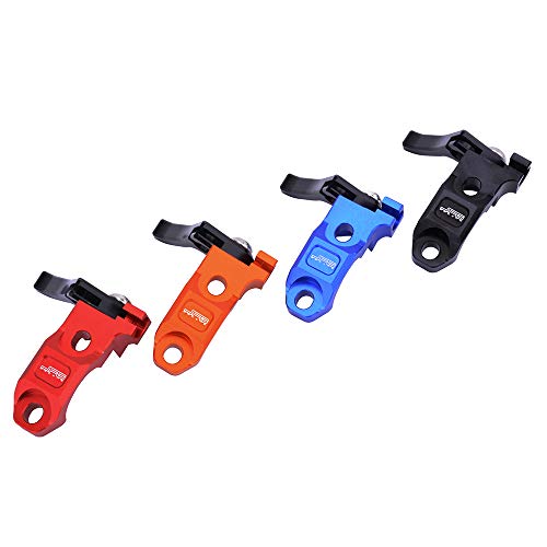 Barre de serrage rotative CNC rouge pour vos sorties moto enduro - 8