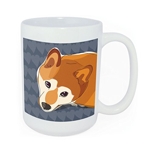 Pop Doggie Shiba Inu Time to Walk The Dog Coffee Mug