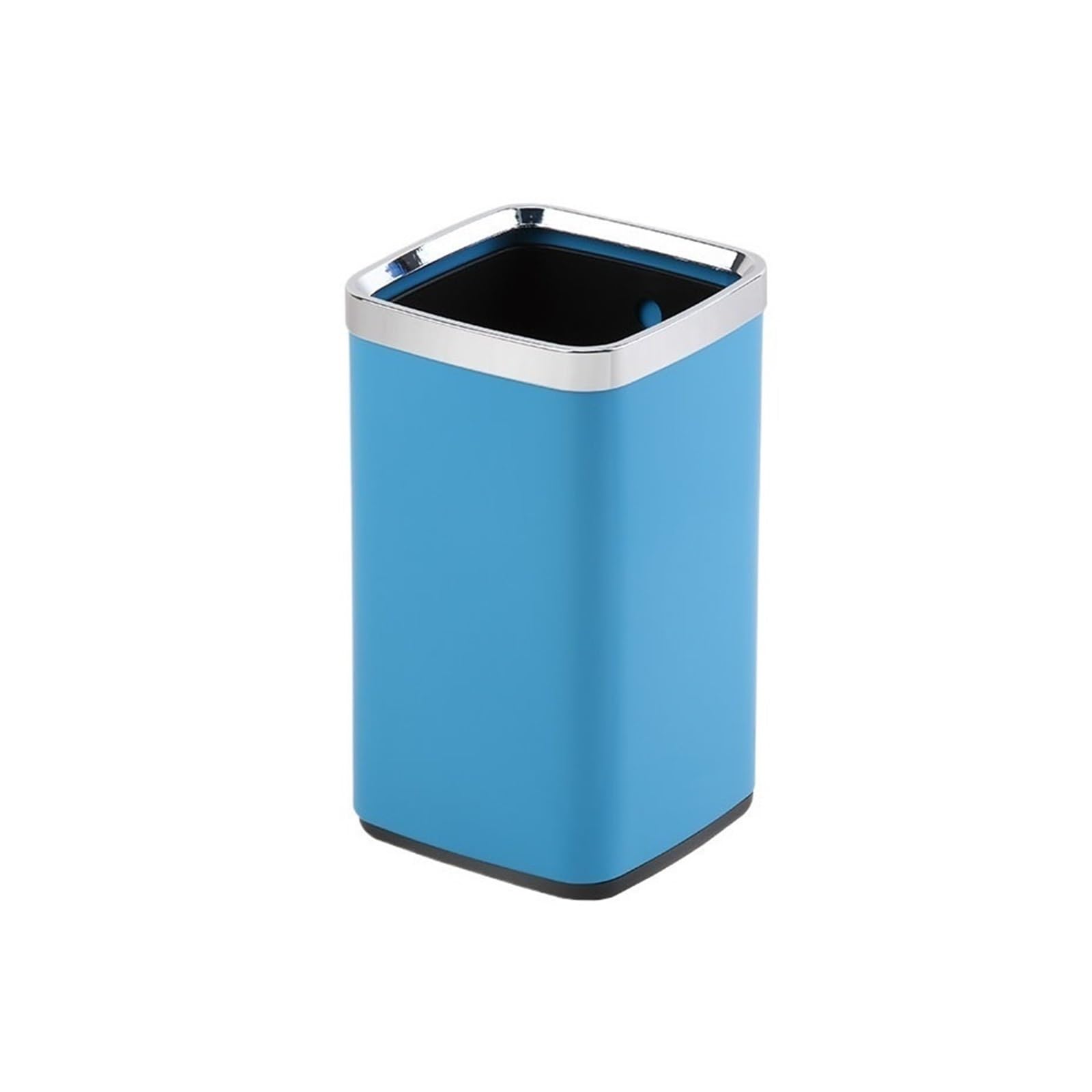 guiling-1986 Trash Can Bathroom and office trash cans Garbage Can(Blue)