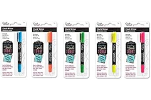 Craft Decor Chalk Writer Pencils in Vibrant Colors for Glass and Ceramic Writing