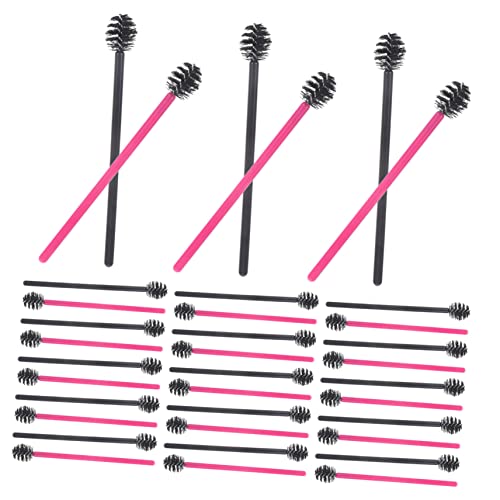 Baluue 100pcs Disposable Mascara Brush for Eyelash and Application Makeup Tools