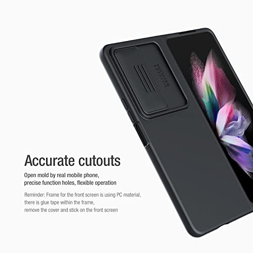 Coque Samsung Z Fold 3 idéale au quotidien pour protection d'objectif et usage bureau