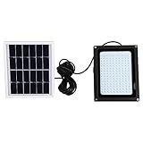 solar außenlampe Einfache Installation: Befestigen Sie das Licht an der gew¨¹nschten Stelle, passen Sie die Beleuchtungsrichtung und den Beleuchtungswinkel an, Verbinden Sie das Kabel zwischen Licht und Solarpanel