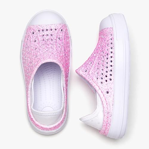 Image of EasyStar Toddler Summer Water Shoes Kids' EVA Sandals with Cushioned Fabric Heel