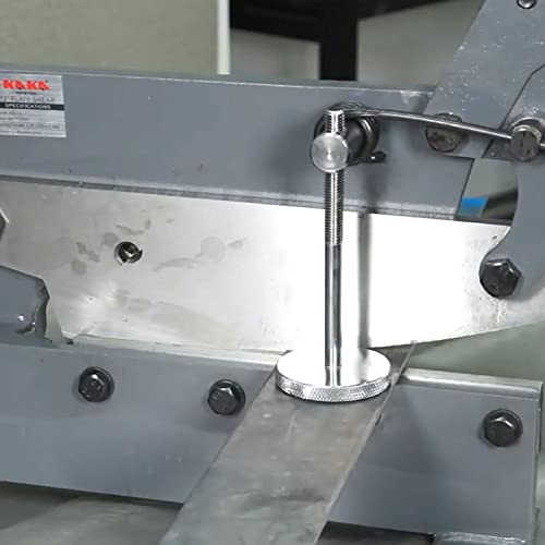 Kaka Industrial Hs-5, Hand Plate Shear 5 Inch Sheet Metal Plate Shear, Solid Steel Frame, Mounting Type Metal Shear, For Cutting Sheets And Bars, High Precision Manual Hand Plate Shear #TOP5