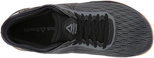 Reebok Women's Crossfit Nano 8.0 Flexweave Workout Joggers, Black/Alloy/Gum, 9.5 M US